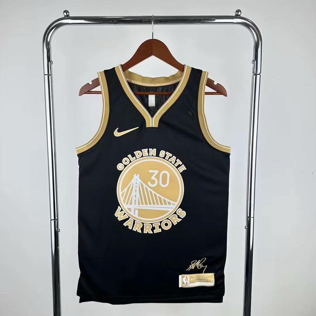 Men Golden State Warriors #30 Curry black NBA nike 2024 jersey->cleveland browns->NFL Jersey